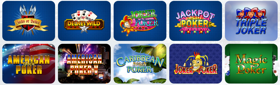 Video póker BLAZE CASINO