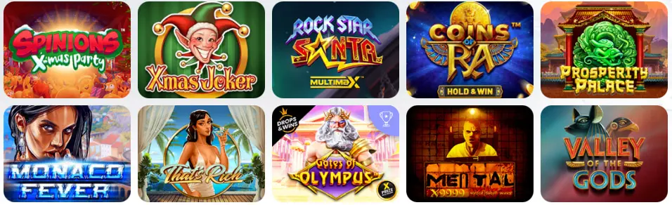 BLAZE CASINO Tragamonedas clásicas