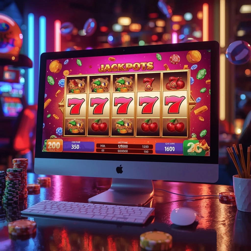 tragamonedas en el monitor BLAZE CASINO